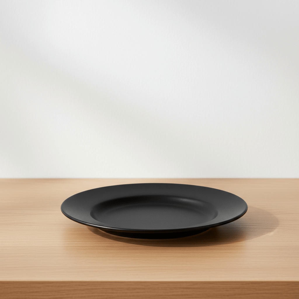 Hygge Black Stoneware Side Plate