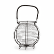 Hygge Matte Black Egg Basket