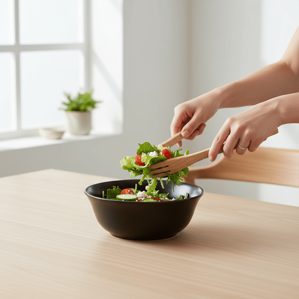 Hygge Medium Black Bowl