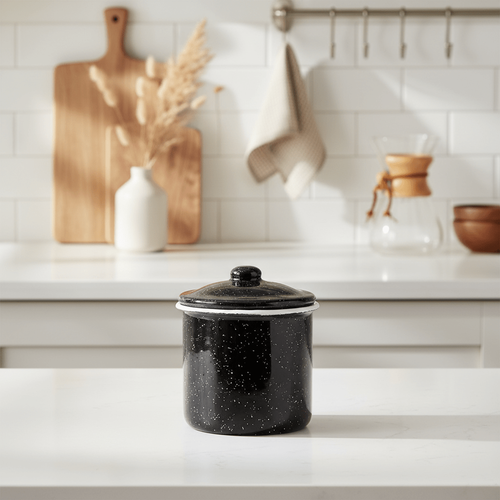 Hygge Small Black Canister