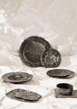 Hygge Small Black Marble Effect Serving