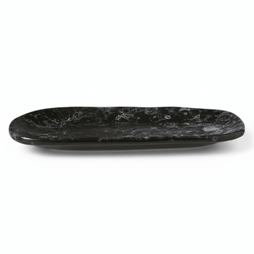 Hygge Small Black Marble Effect Serving