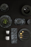 Hygge Small Black Marble Effect Serving