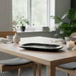 Hygge Large Black Marble Effect Serving