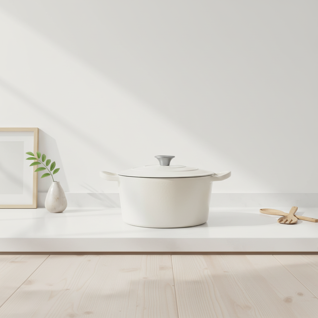 Hygge Medium Cast Iron Casserole Dish