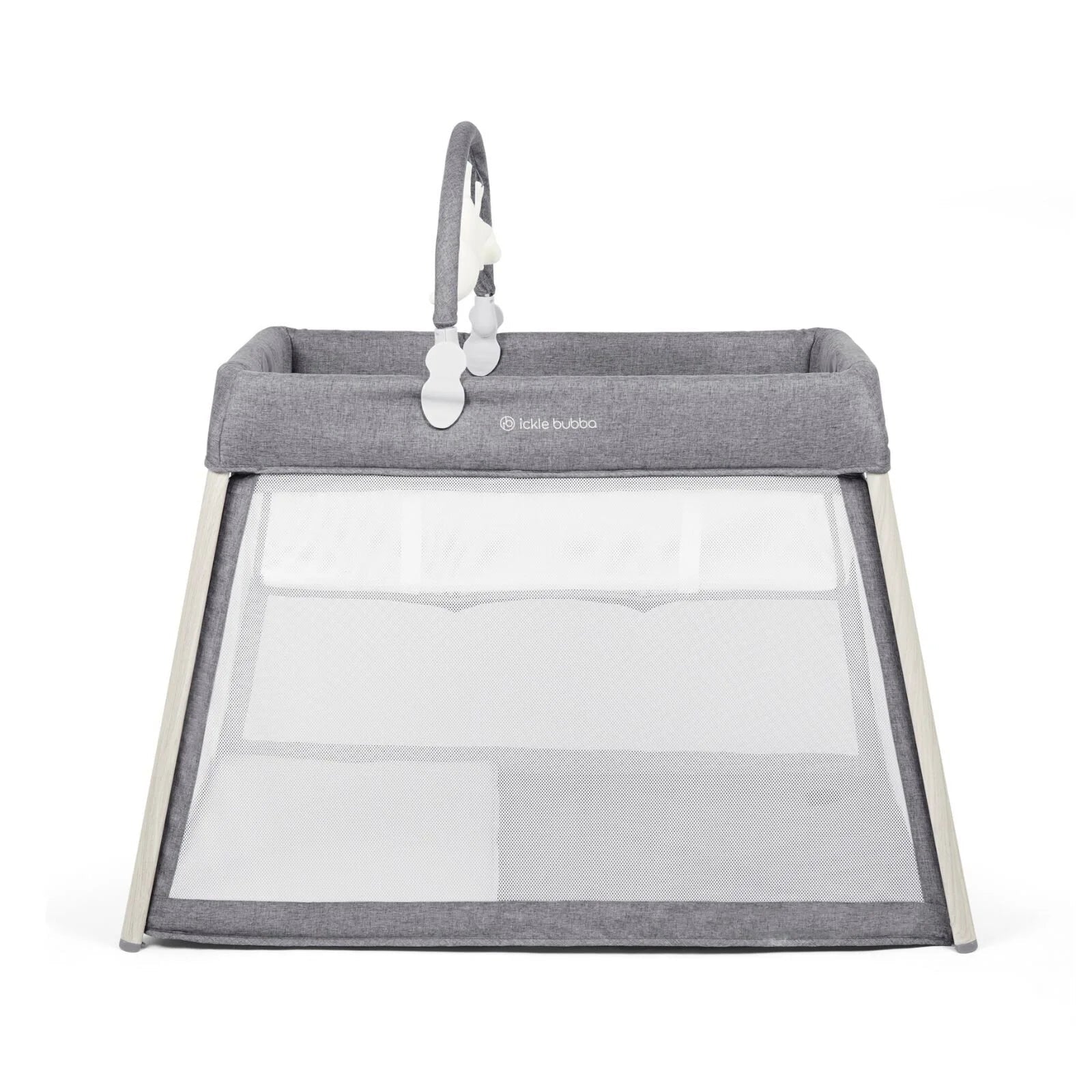 Ickle Bubba Scout 3 - in - 1 Travel Crib Cot & Playpen - Ash Grey