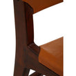Inca Antique Brown Leather Chair