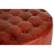 Inca Round Buttoned Stool