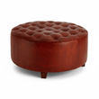 Inca Round Buttoned Stool