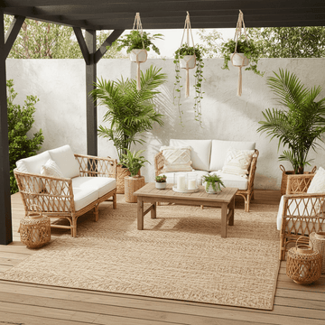 Indoor Outdoor Granado Rug ‚Äì Chevron Design