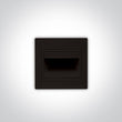Indoor Square Wall Recessed - 68007 - 1,5 W Wall recessed LED light, ideal for step and corridor illumination Supplied complete with non - dimmable LED driver
