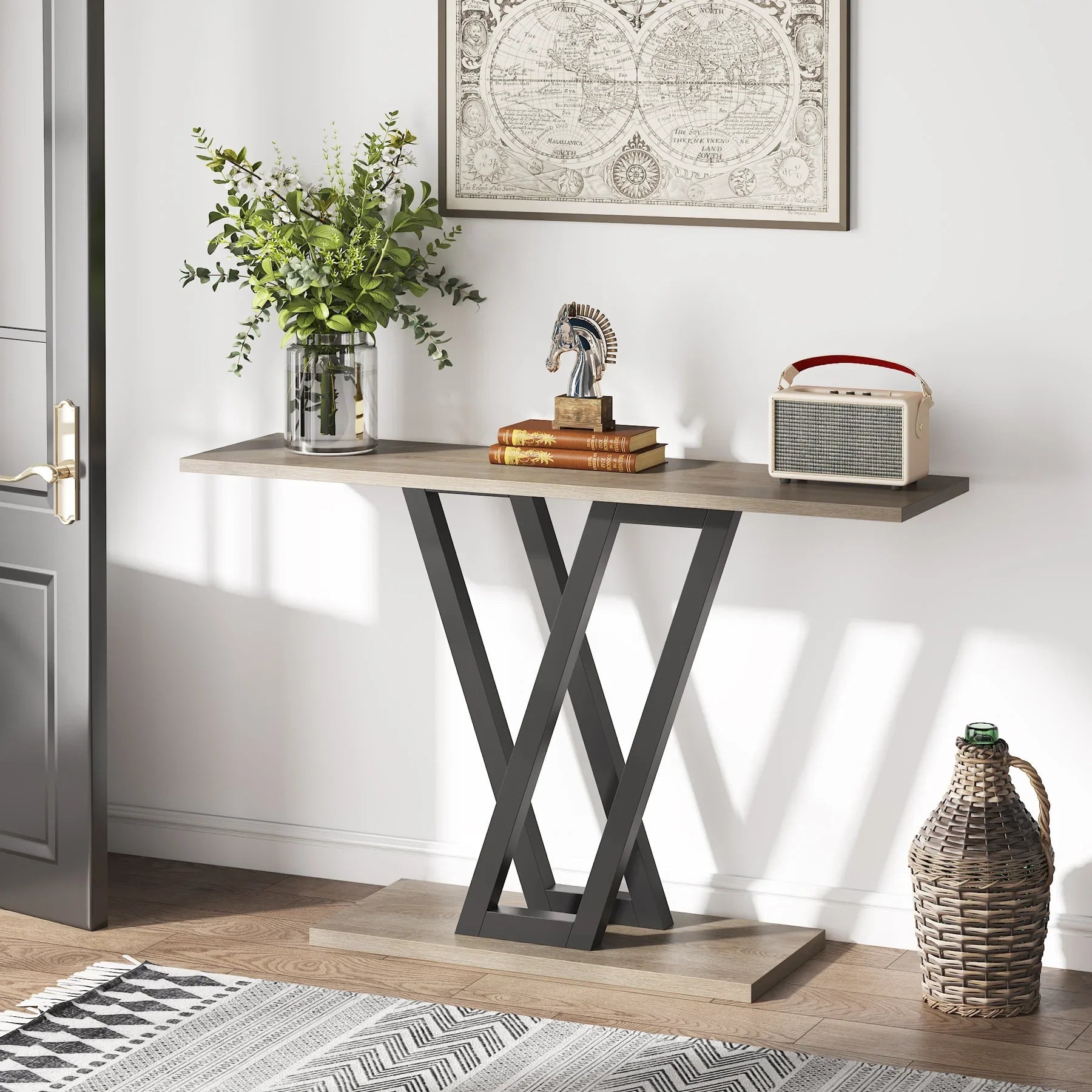 Industrial Console Table