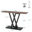 Industrial Console Table