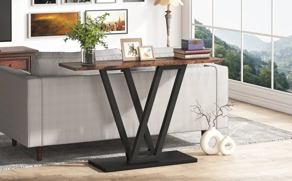 Industrial Console Table