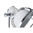 Industrial Revolution Tripod White Floor Lamp