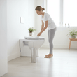 Indy Stainless Steel Toilet Brush with Holder