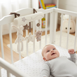Infant Toddler Rattles Toys for Baby Stroller Crib Soft Rabbit Bear Style Pram Hanging Toys Plush Appease Doll Bed Accessories