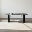 Ivar Oval Dining Table, Solid Wood