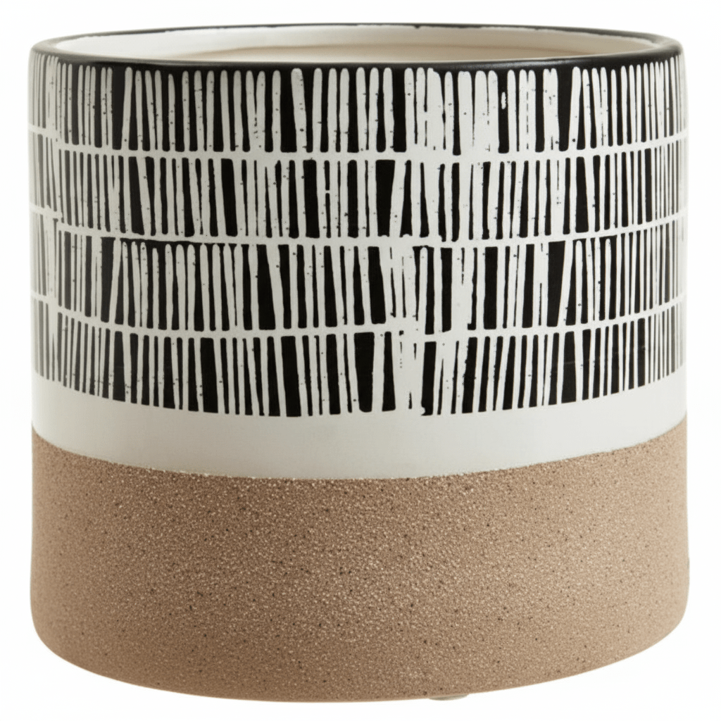 Jada Large Striped Planter