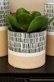 Jada Large Striped Planter