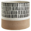 Jada Large Striped Planter