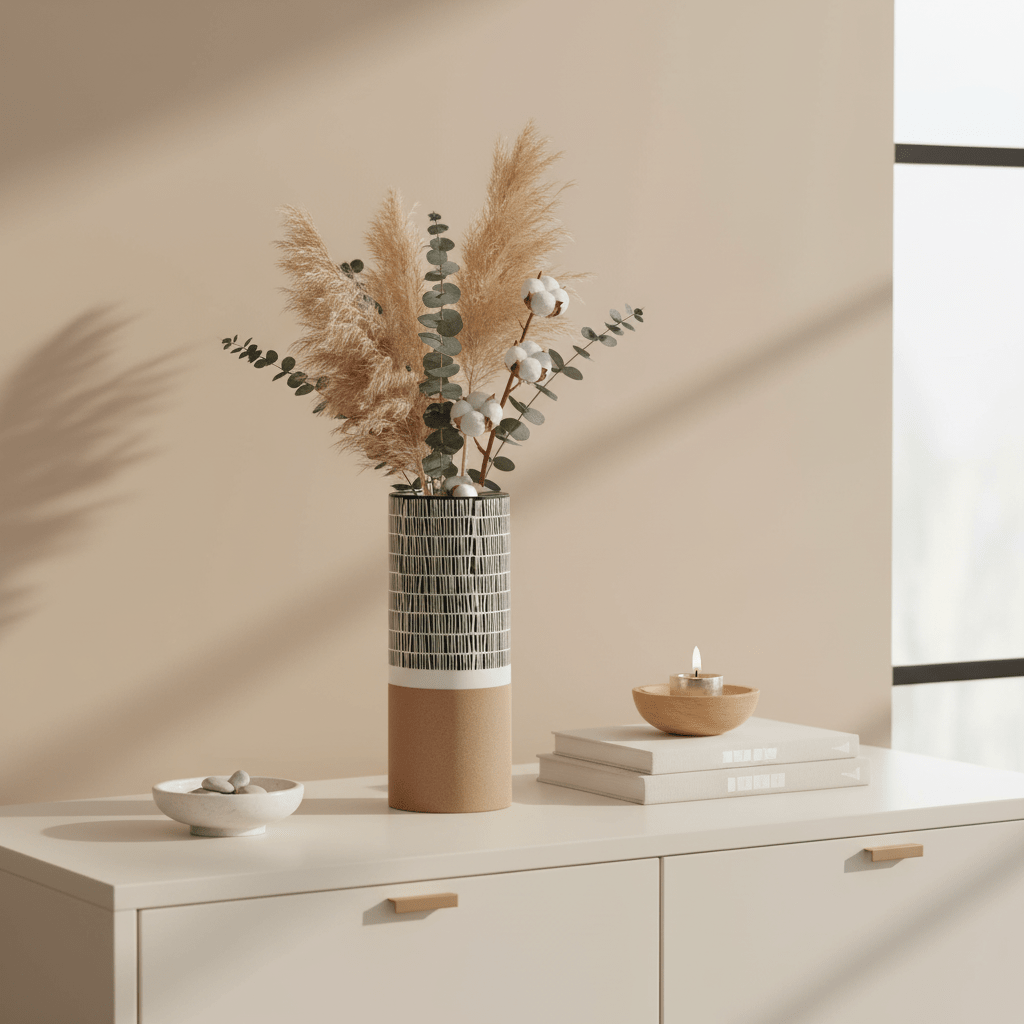Jada Large Striped Vase