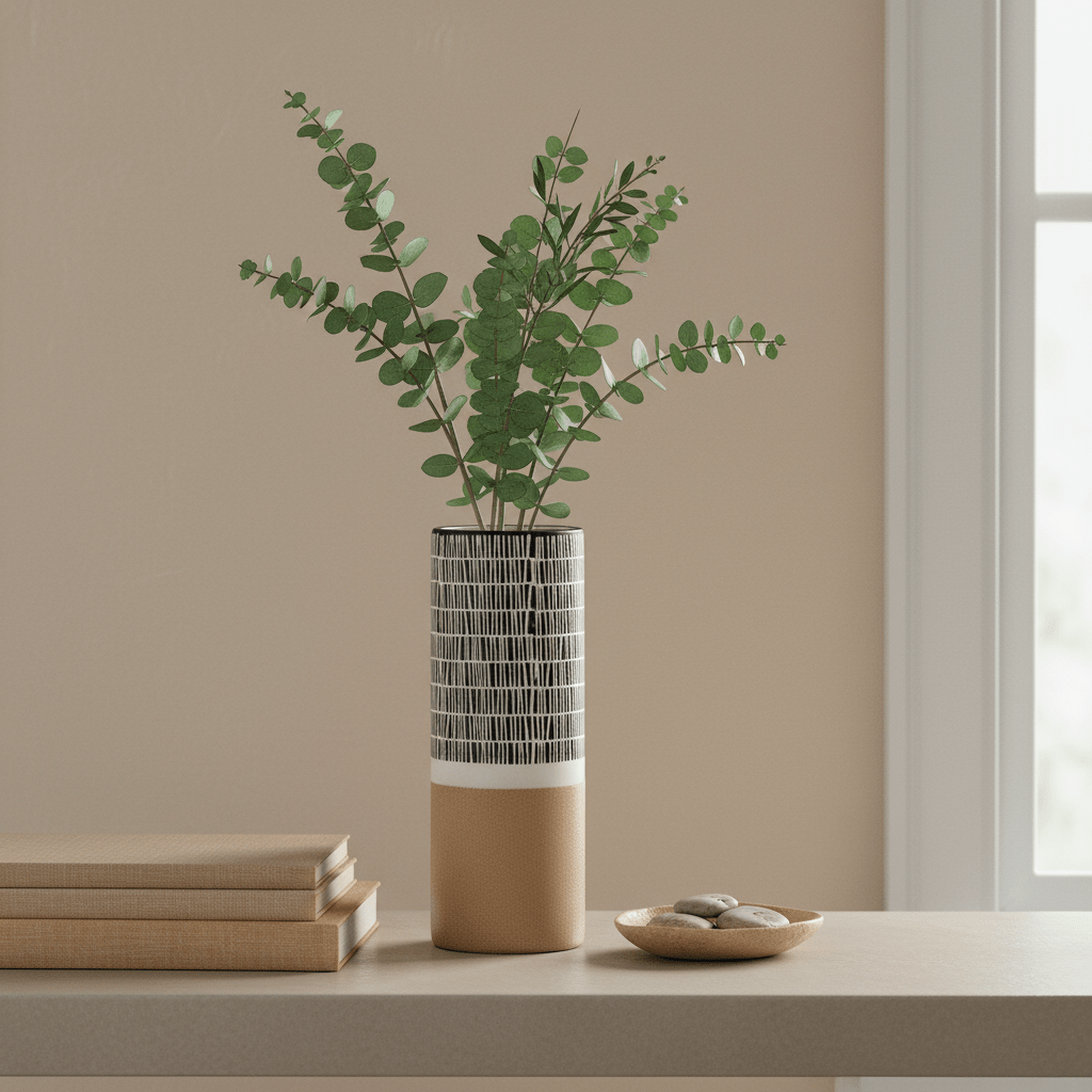 Jada Large Striped Vase