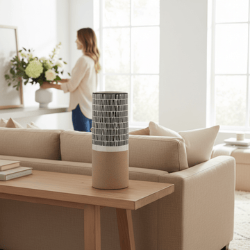Jada Large Striped Vase