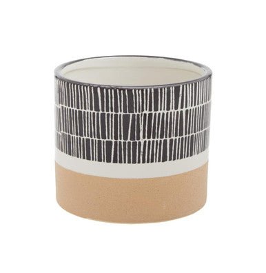 Jada Small Striped Planter