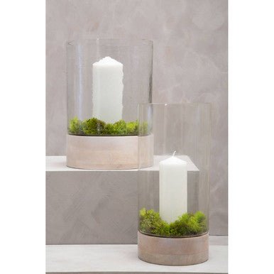 Jain Hurricane Hammered Large Candle Holder