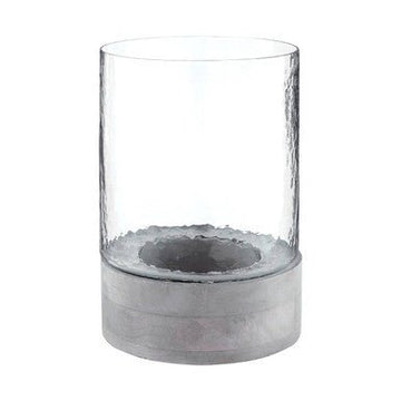 Jain Hurricane Hammered Large Candle Holder