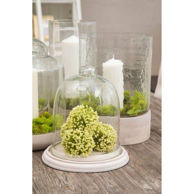 Jain Hurricane Hammered Large Candle Holder