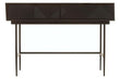 Jakara Black 2 Drawer Console Table
