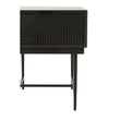 Jakara Black Finish Side Table
