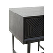 Jakara Black Finish Side Table