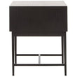 Jakara Black Finish Side Table