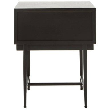 Jakara Black Finish Side Table