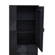 Jakara Black Finish Wooden Cabinet