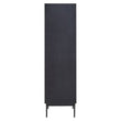Jakara Black Finish Wooden Cabinet