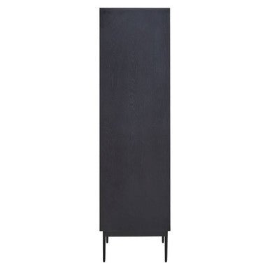 Jakara Black Finish Wooden Cabinet