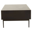 Jakara Black Finish Wooden Coffee Table