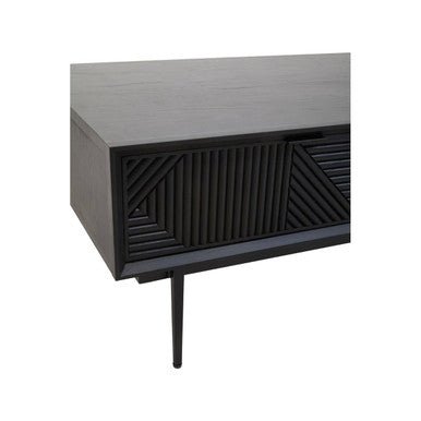 Jakara Black Finish Wooden Coffee Table