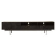 Jakara Black Finish Wooden Media Unit