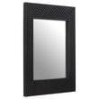 Jakara Black Finish Wooden Wall Mirror