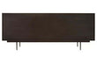 Jakara Black Wood Sideboard With Metal Legs
