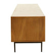 Jakara Natural Finish Wooden Media Unit