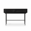 Jakara Black 2 Drawer Console Table