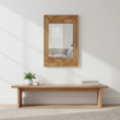 Jakara Natural Finish Wall Mirror