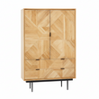 Jakara Natural Wooden Cabinet