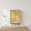 Jakara Natural Wooden Cabinet